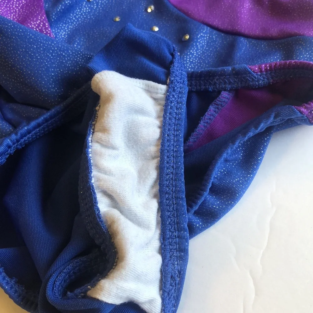 Girls gymnastics freestyle bodysuit